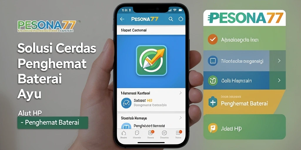 Antarmuka pengguna PESONA77 yang sederhana dan efektif.